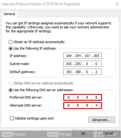 ERR_NAME_NOT_RESOLVED